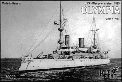 Combrig 1/700 Cruiser USS Olympia 1895 Resin Kit • $53.90