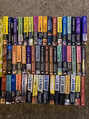  In Death  Series 1-54 By J.D. Robb (Nora Roberts) Paperback Lot • $199