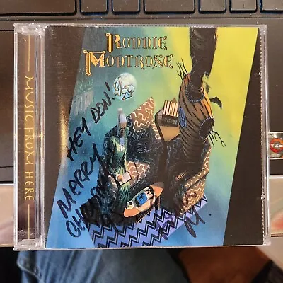 Signed Ronnie Montrose CD  Music From Here  • $90