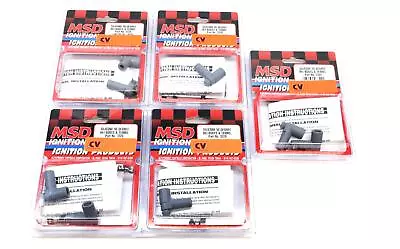 MSD Ignition Silicone 90 Degree HEI Boots And Terminals 3320 [Lot Of 5] NOS • $45.61