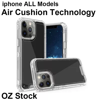 Clear Shockproof Bumper Back Case Cover For IPhone 13 12 11 Pro XS MAX X XR 7 8+ • $3.99