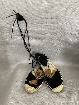 Forever 21 Gladiator Sandals Rope Sole Tassel Womens Size 5.5 Style 00322564BOHO • $15