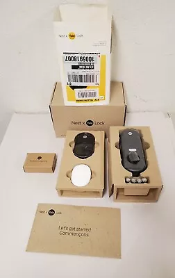 Google Nest X Yale Tamper-Proof Smart Deadbolt Lock + Nest Connect Black Suede • $136.99