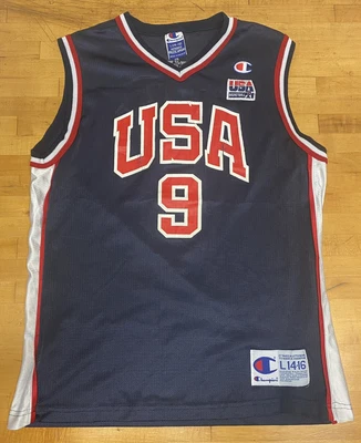 £45 • Buy USA Olympic 2000 Team Vince Carter  9  NBA Champion Jersey Vintage Size YOUTH L