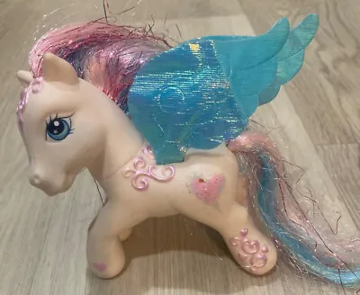 Hasbro My Little Pony 2004 Friendship Ball Star Catcher Pegasus Cloth Wings G3 • $6.99