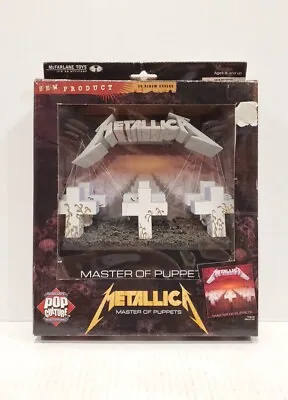 Metallica Master Of Puppets 3D Album Cover McFarlane Toys Pop Culture Masterwork • $99.95