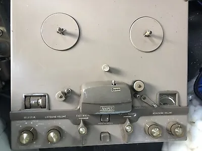 Ampex Console Tube Reel To Reel Tape Deck • $50