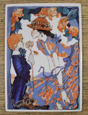 Villeroy & Boch Vilbocard Boddenburg Design Rose Gentleman Greeting Card • $20