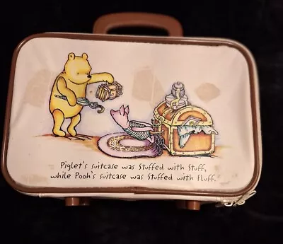 Disney Classic Winnie The Pooh Small Keepsake Suitcase/Tote • $39.99