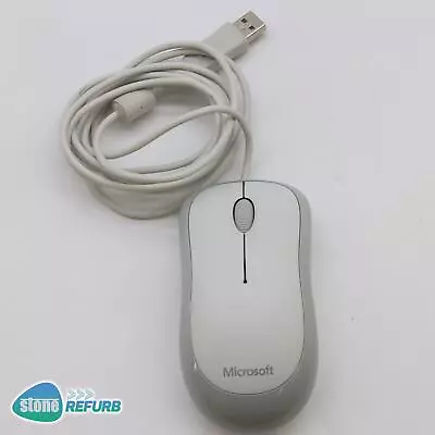 Microsoft Basic Optical Wired Mouse V2.0 -  USB/PS2 - White • £9.99