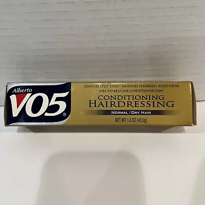 Alberto VO5 Conditioning Hairdressing For Normal/Dry Hair  1.5 Oz  Nib • $10