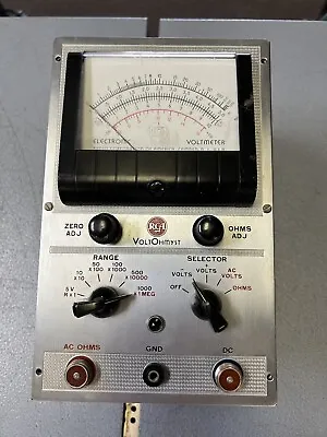 Vintage RCA Voltohmyst Type 195-A Tester Parts - Incomplete For Parts • $24