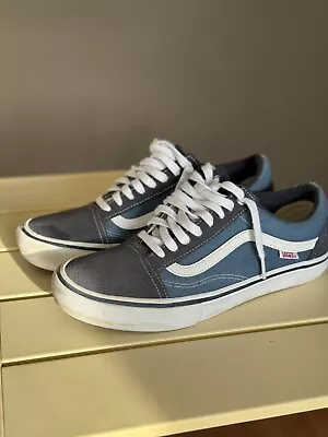 Vans Old Skool Men’s Sz 9.5 Navy  Pre Owned • $29.95