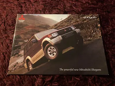 Mitsubishi Shogun GLX & GLS Brochure 1995 UK Issue 04/95 Inc SWB & LWB • $9.94