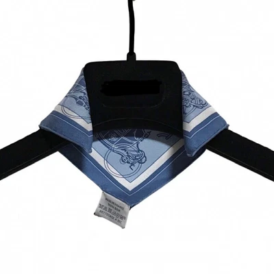 $264.83 • Buy Second Hand Hermes  20 Nano Scarf Ex-Libris Ex Libris Blue Jean Ciel