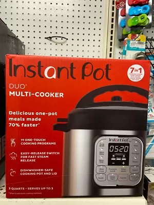 INSTANT POT DUO MINI V5Instant Pot Duo Mini 3-Quart Electric Pressu (TDW026744) • $59.99