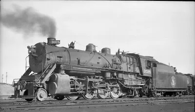 Great Northern GN Railroad 3025 2-8-2 Kelley Lake MN Negative 5435 • $14.99