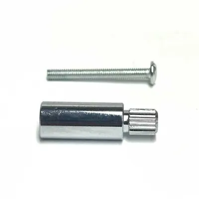 Chrome Extension Piece For A Tap Cartridge Valve Extends Spindle 20 Spline • £10.99