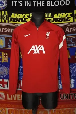 £26.39 • Buy 5/5 Liverpool Youth Boys 158-170cm MINT Football Track Jacket Top Soccer XS