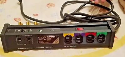 Monster Power HTS-1000 Home Theatre Power Center 8 Foot Long Cord! • $65