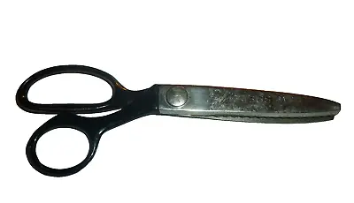 Vintage WISS Pinking Shears Scissors Sewing Rare VG C B 7 CB7 LH USA 7 1/2  • $15.73