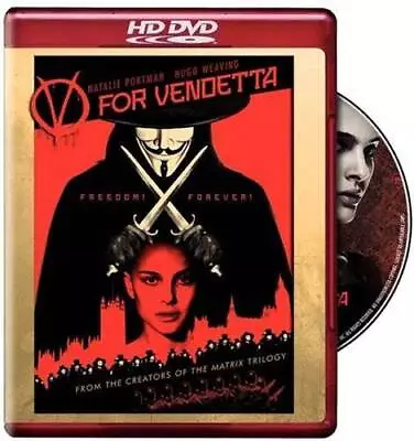 V For Vendetta [HD DVD] - HD DVD - VERY GOOD • $6.98