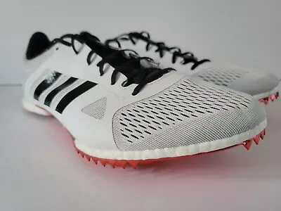 Adidas Adizero MD Boost Track And Field B37493 Flower White Black Red Size 11.5 • $40