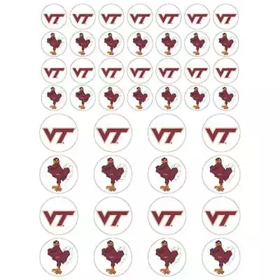 Virginia Tech Hokies Small Sticker Sheet - 2 Sheets • $9.99