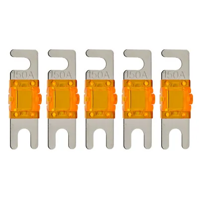 High-Quality Nickel Plated Inline 150 Amp Mini ANL Power Wire Fuse (5/pack) 150A • $6.20