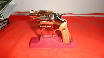 Vintage Piezo Electric M-450 Sheriff Butane Gun Lighter W/Box=Unfired=Japan=NR= • $39.99