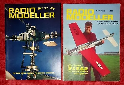 Radio Modeller May '77/May 1978 Magazines. Ref00066 • £11.83