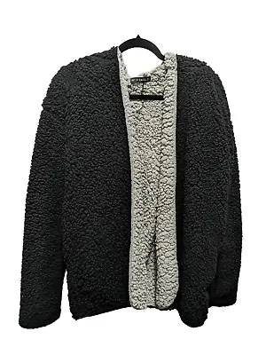 Zaful Women's Reversible Faux Fur Hooded Jacket Size M US 6 NWOT • £18.07