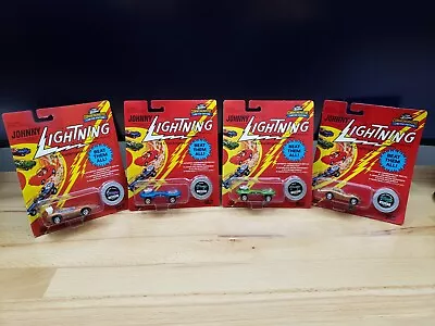 Johnny Lightning The Challengers Nucleon Mako Shark Spoiler Diecast Lot Of 4 • $19.95