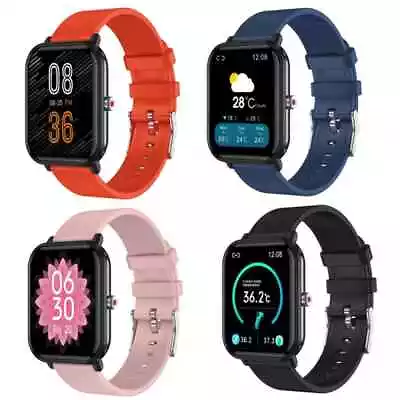 Smart Watch Sports Fitness Tracker Heart Rate Blood Oxygen Body Temperature UK • £20.99