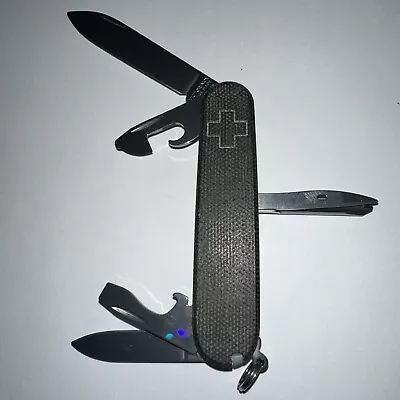 Victorinox Tinker 91mm Swiss Army Knife W/Customized Carbon Fiber Scales • $114.99