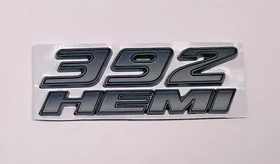 NEW 392 HEMI Emblem Logo Challenger Durango Charger Matte Black Decal  • $19.99