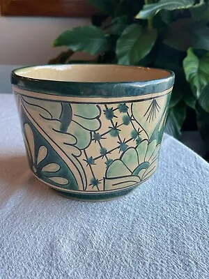 Mexican Pottery - Planter/ Pot - Hand Painted • $20.99