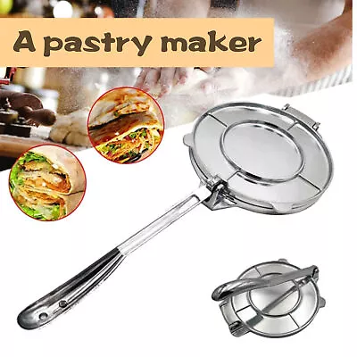 16/20cm Premium Tortilla Press Flat Bread Maker Taco Roti Chapati Health Food AU • $36.59