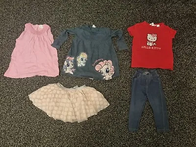 Baby Girls Clothes Size 12-18 Months Bundle • £2.49