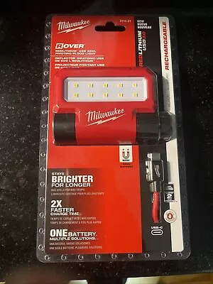 NEW & SEALED  Milwaukee 2114-21 550 Lumen USB-C Rechargeable Rover Flood Light • $36.99