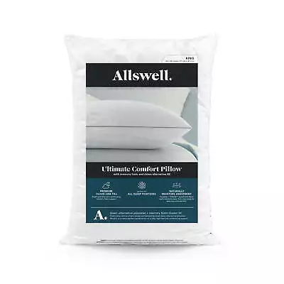 Allswell Ultimate Comfort Gel Memory Foam Bed Pillow King • $21.94