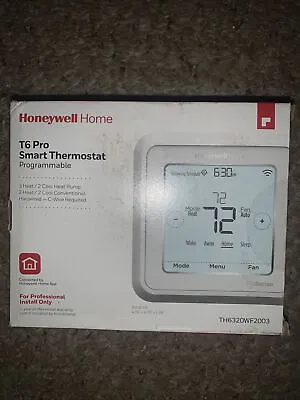 $63 • Buy Honeywell T6 Pro Smart Thermostat