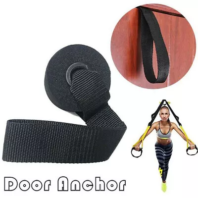 Home Exercise Yoga Over Door Anchor Fitness Resistance Bands Elastic Band T*AU • $6.02