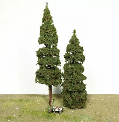 2 Pcs 8  PINES For HO & O Scale Model Railroad Scenery Logging TIP TOP QUALITY! • $17.50