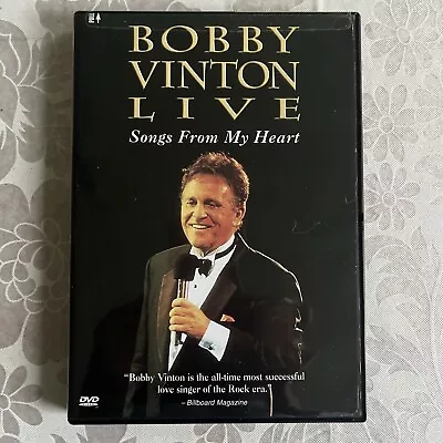 Bobby Vinton Live: Songs From My Heart (DVD 2002) VG Condition • $9.99