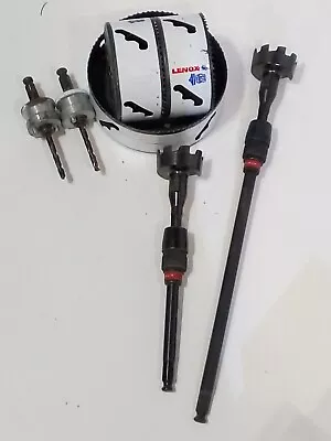 Lot Of Hole Cutting Tools Lennox Hole Saws/Arbors Milwaukee Self Feed/Extensions • $200