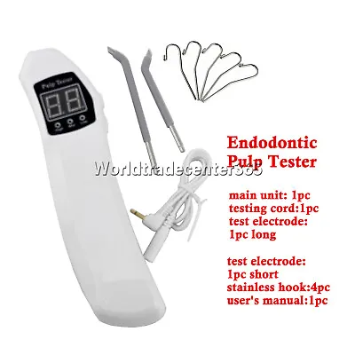 $22.99 • Buy Dental Oral Electric Pulp Tester Teeth Nerve Testing Vitality Endo Endodontics