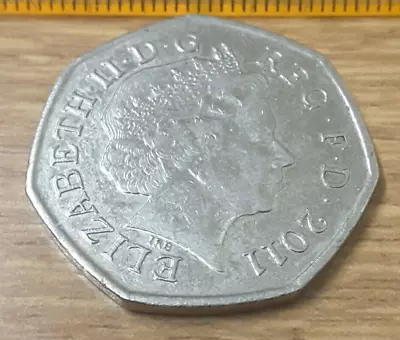 50p. Wrestling. GB. UK. 2011. Highly Prized. • £5.50