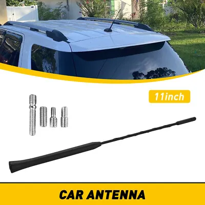 $13.99 • Buy 11  Inch Short Rubber Antenna Mast Radio AM/FM Aerial Universal Car Accessories