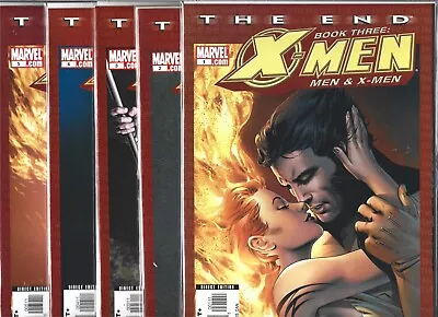 X-men The End Book Three 3 Men & X-men Near Set / Lot Of 5 - #1 2 3 4 5 (vf/nm) • $4.99